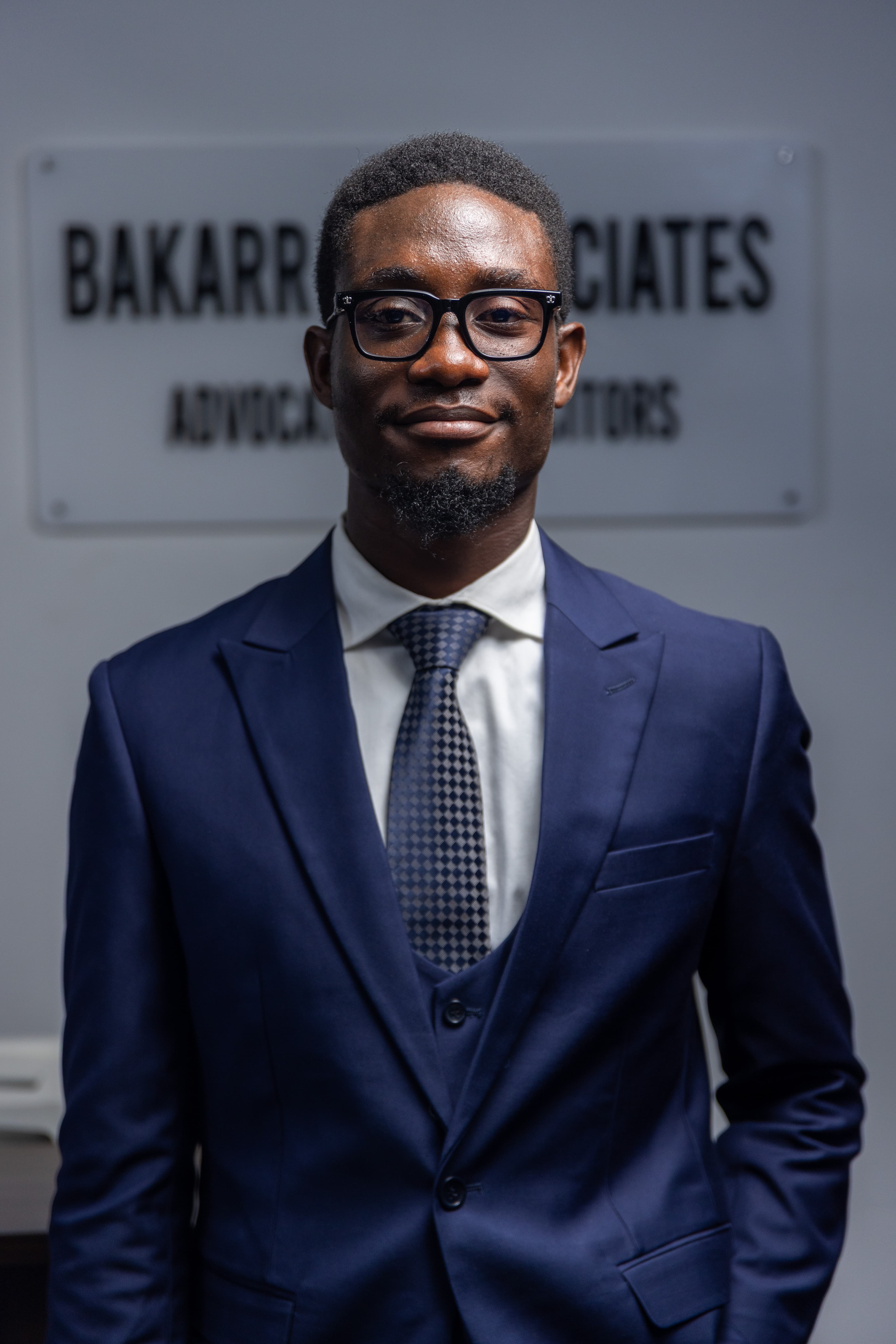 Abel Alusine Bassie, professional portrait